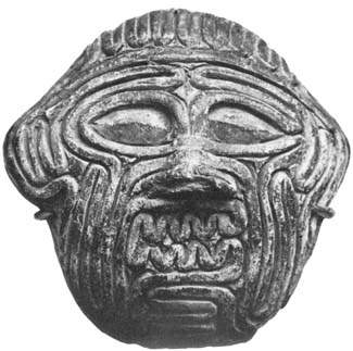 Хумбаба, VII в. до н.э.<br>
(Британский музей)