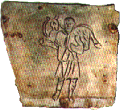 'Добрый пастырь', римские катакомбы, сер. III века