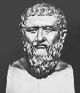 'Платон', мраморный бюст, IV в. до н.э.