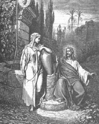 Гюстав Доре.
Иисус и самаритянка