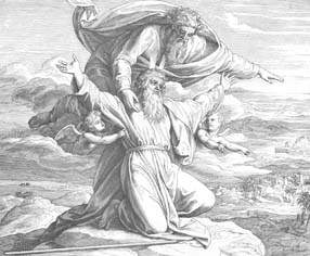 Юлиус Шнорр фон Карольсфельд.
Господь показывает Моисею землю обетованную