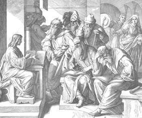 Юлиус Шнорр фон Карольсфельд.
Двенадцатилетний Иисус в храме