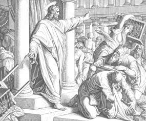 Юлиус Шнорр фон Карольсфельд.
Иисус Христос очищает храм