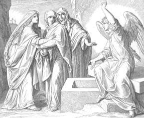 Юлиус Шнорр фон Карольсфельд.
Женщины у гроба Иисуса