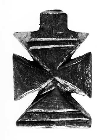 Византийский каменный крест, музей Келси при Мичиганском университете, VII век